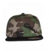 NGH Two Tone Green Camouflage and Black Bill - Flat Bill Snapback. - CD11GMHG4C5