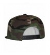 Tone Green Camouflage Black Bill in Men's Baseball Caps