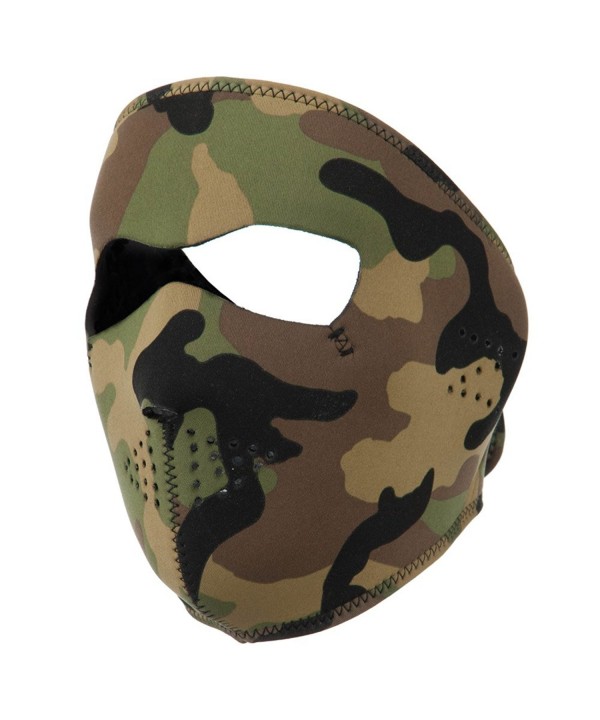 Tactical Neoprene Face Mask - Camo - C011ND508FN