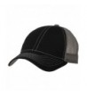 Low Profile Structured Trucker Cap-Black Grey - CP111C6HW2R