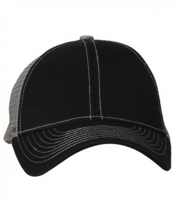 Profile Structured Trucker Cap Black Grey