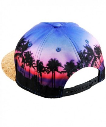 Samtree Snapback Landscape Baseball 01 Purple in Women's Baseball Caps