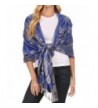 Sakkas Tawny Reversible Butterfly Pashmina/ Shawl/ Wrap/ Stole - Royal Blue - C312FAFF0TV