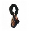 Vodeus Womens Elegant Faux Fur Collar With Three Scarves Winter Neck Warm Collar - Black - C9189IL9USU