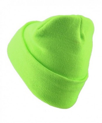 Classic Safety Cuff Beanie Fluorescent