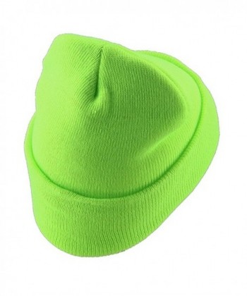 Classic Safety Cuff Beanie Fluorescent in Men's Skullies & Beanies