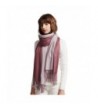 Warm Scarf & Shawl Double Use Pashmina for Woman Girls - Wine - CH188EC5I2Y