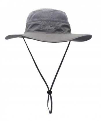 Nanji Camping Hat Outdoor Quick-Dry Hat Sun Hat Fishing Cap - Dark Grey - CZ186QH6IDG