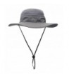 Nanji Camping Hat Outdoor Quick-Dry Hat Sun Hat Fishing Cap - Dark Grey - CZ186QH6IDG