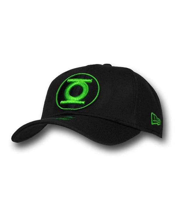 Green Lantern Black/Green Round Symbol 39Thirty Cap - C011SLZCC6X