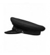 Sterkowski Kashubia Merchant Fleet Officer Peaked Cap with Embroideries - Black - CY11GKGXGBF