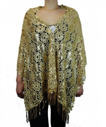 Mother Fashion Sequins Beaded Embroidered in Fashion Scarves