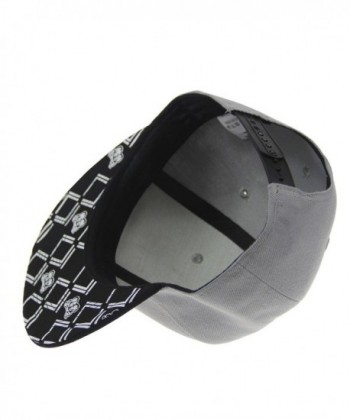 Connectyle Embroidery Fitted Snapback Medium in Men's Baseball Caps