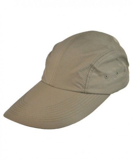 Torrey Hats UPF 50+ Long Bill Baseball Cap - Khaki - C811LRTOHCR