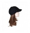 Ladies Winter Cap Bow Black