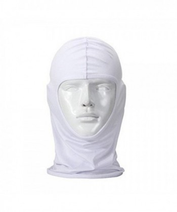 ULTRA THIN Lycra SKI BIKE Bicycle FACE MASK Sports FOOTBALL HELMET - BALACLAVA - White - CP11G5TFZK7