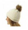 Ladies Sherpa Lining Beanie Hat in Women's Skullies & Beanies