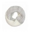 E.Seven Thick Ribbed Knit Scarf for Women-Circle Loop Scarf - CF189LEDUDQ