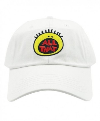 SYWHPS Dad Cap 90s Baseball Adjustable Strapback - White - C9188MSREDC