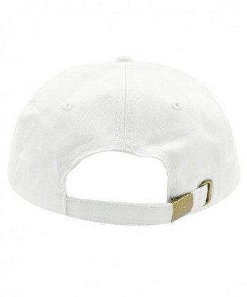 SYWHPS Baseball Adjustable Strapback White