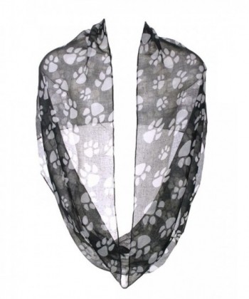 Womens Light Print Infinity Scarf in Fashion Scarves