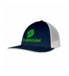 DeMarini Stacked D Flexfit Pacific Headwear Trucker Hat - Navy/White/Green - CE12G5ZM5QR