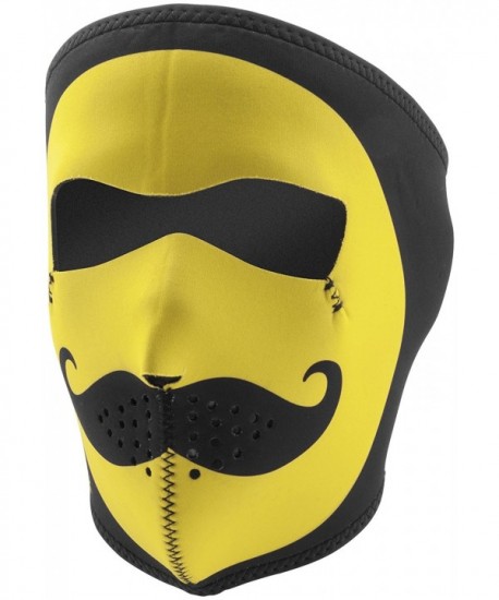 Zan Headgear Men's Mo Happy Neoprene Full Face Mask- One Size - CI11HFW0161