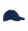 Big Accessories 5-Panel Brushed Twill Unstructured Baseball Cap BX008 - Navy - CO11BD87R7J