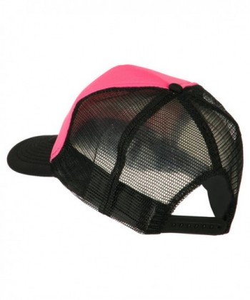 Neon Polyester Foam Front Trucker