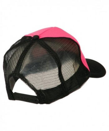 Neon Polyester Foam Front Trucker in Women's Baseball Caps