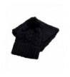 Jelinda Women Warm Knitted Scarf and Hat Winter Set - Black - CY12NYUZ6DJ