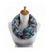 AutumnFall Women Lightweight Cozy Infinity Loop Scarf with Various Artist Print - Light Blue - CZ12O75JAVZ