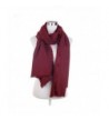 BEKILOLE Cashmere Wrapping Neckwear Wine Red