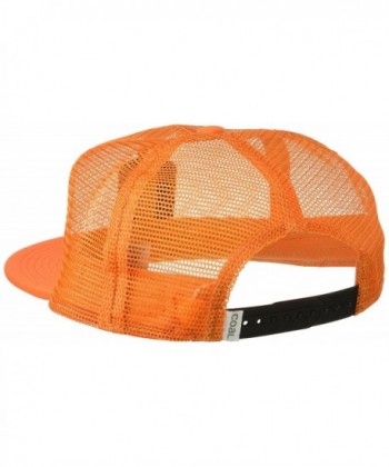 Coal Trucker Adjustable Snapback Orange