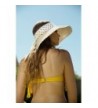 Aerusi Womens Straw Floppy Visor in Women's Visors