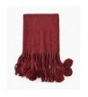 Ababalaya Womens Extra Cashmere Burgundy