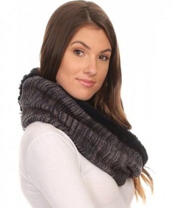 Sakkas 16107 Textured Designed Infinity in Cold Weather Scarves & Wraps