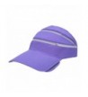 Home Prefer Summer Outdoor Quick Drying Beach Sun Hat w./Retractable Visor - Purple - CT182GZ48K3