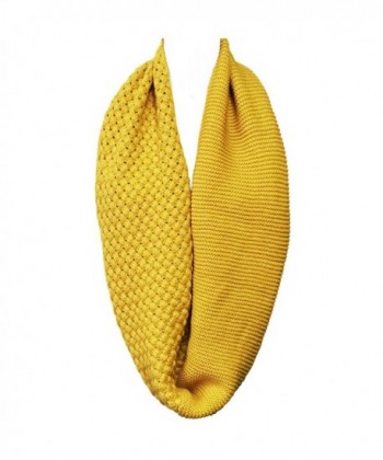 Wrapables Trendy Winter Infinity Mustard