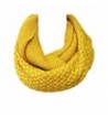 Wrapables Trendy Winter Infinity Mustard in Fashion Scarves