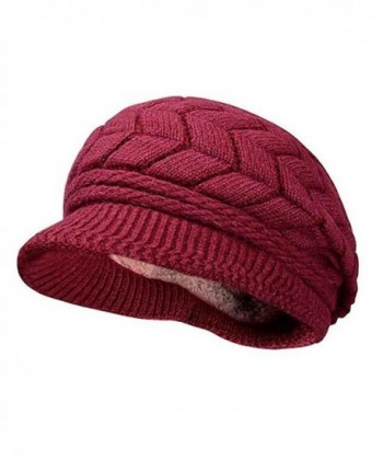 Zgllywr Women Winter Warm Visor