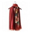 Cindy & Wendy Womens Large Soft Cashmere Feel Pashmina Shawls Wraps Winter Scarf (DBH-RED) - C7188QZD9HI