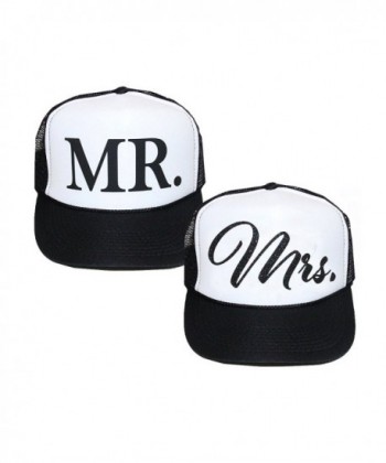 Classy Bride Mr. and Mrs. Trucker Hat Set - CO17XXI7Y80