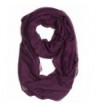 DRY77 Solid Infinity Scarf Purple