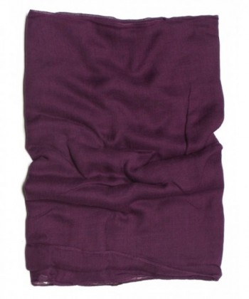 DRY77 Solid Infinity Scarf Purple in Fashion Scarves