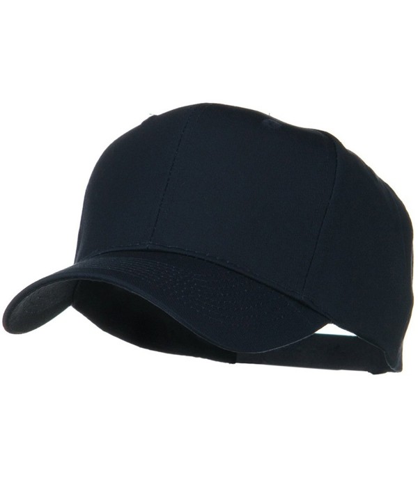 Solid Cotton Twill Pro Style Cap - Navy - CC11918GOD1