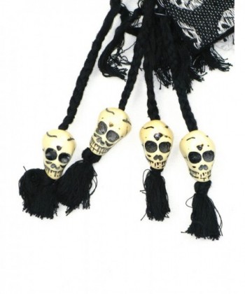 Black White Skull Scarf Women in Fashion Scarves