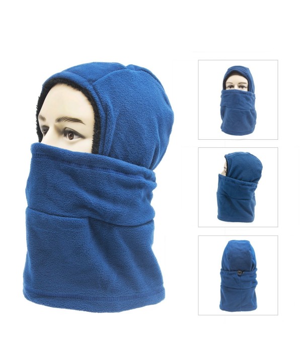 Women's and Men's Polar Fleece Balaclava Ski Hat Winter Warm Neck Cover ...