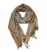 Achillea Reversible Paisley Pashmina Fringes in Fashion Scarves