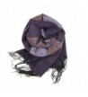 Bucasi Striped Bundling Scarf Purple in Fashion Scarves